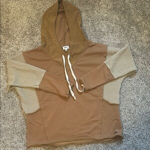 BKE Women's Brown Hooded Sweater